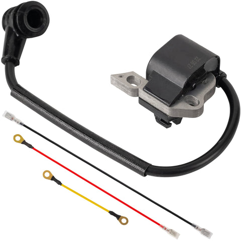 BlueStars MS250 ignition coil package shows durable build for reliable starts.