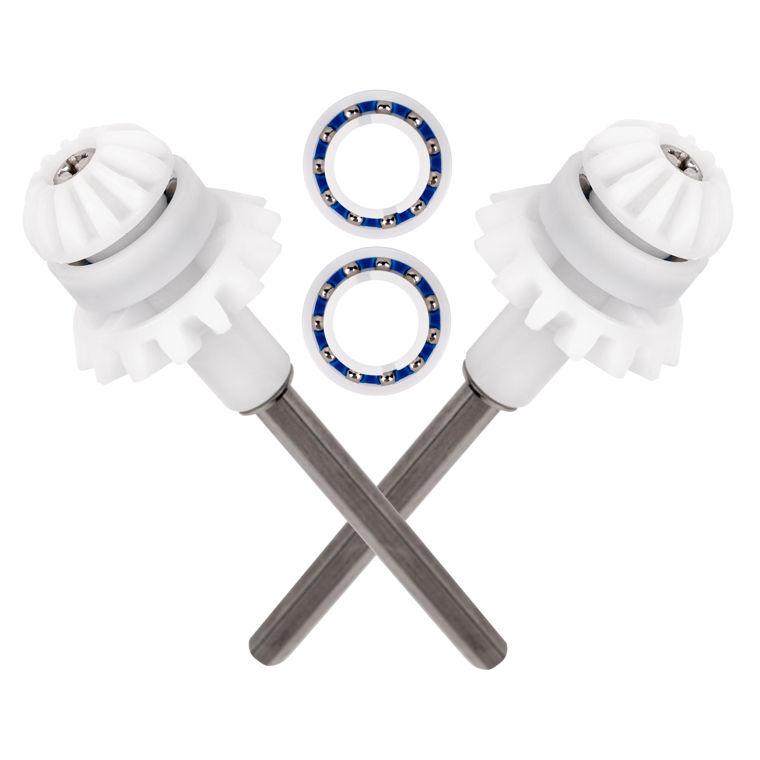 BlueStars MX8 MX6 engine and bearing two-pack for quick pool cleaner repairs.