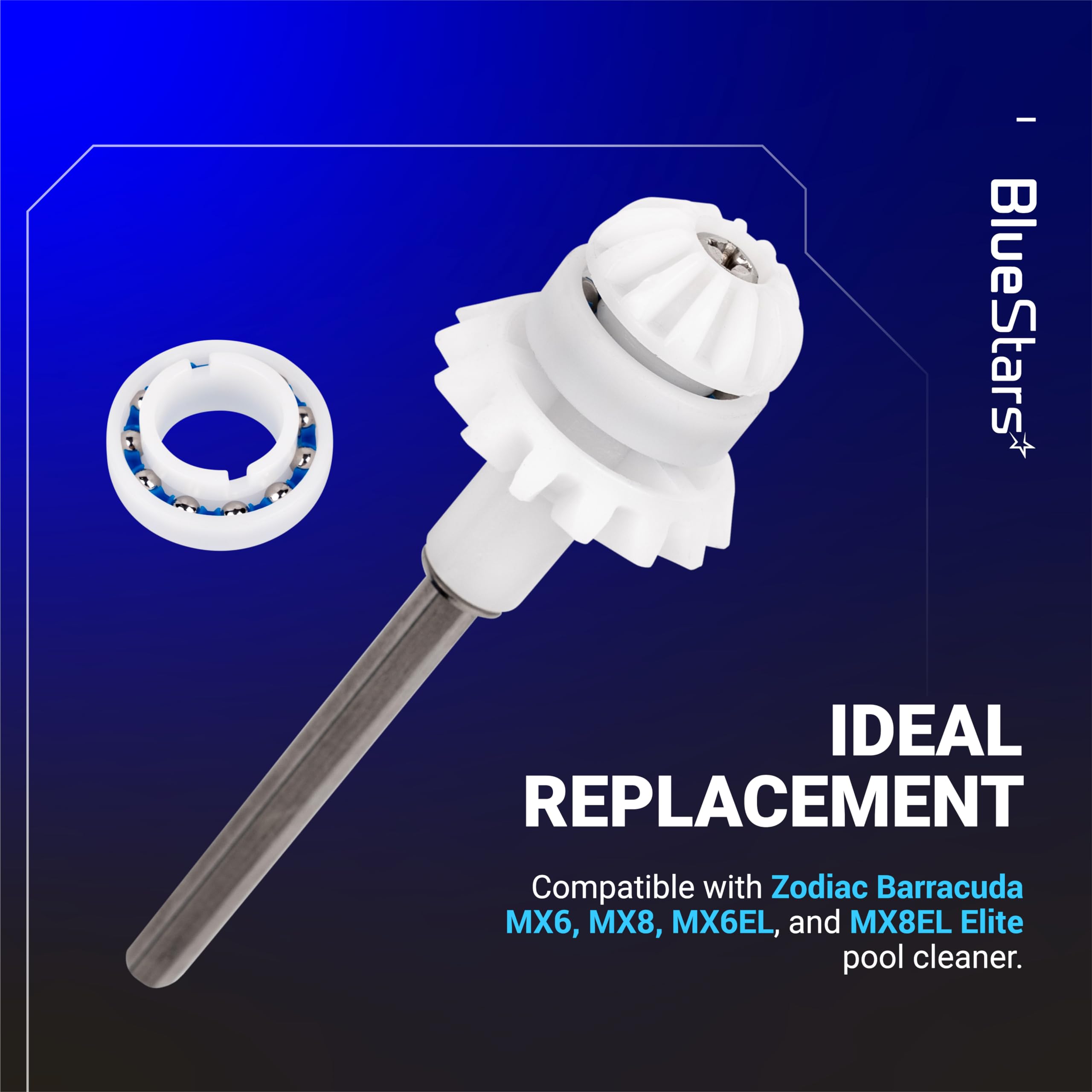 BlueStars MX8 MX6 lifetime protection against defects.