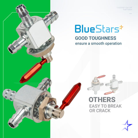 BlueStars replacement for Exmark, Husqvarna, and Scag parts ensures compatibility.