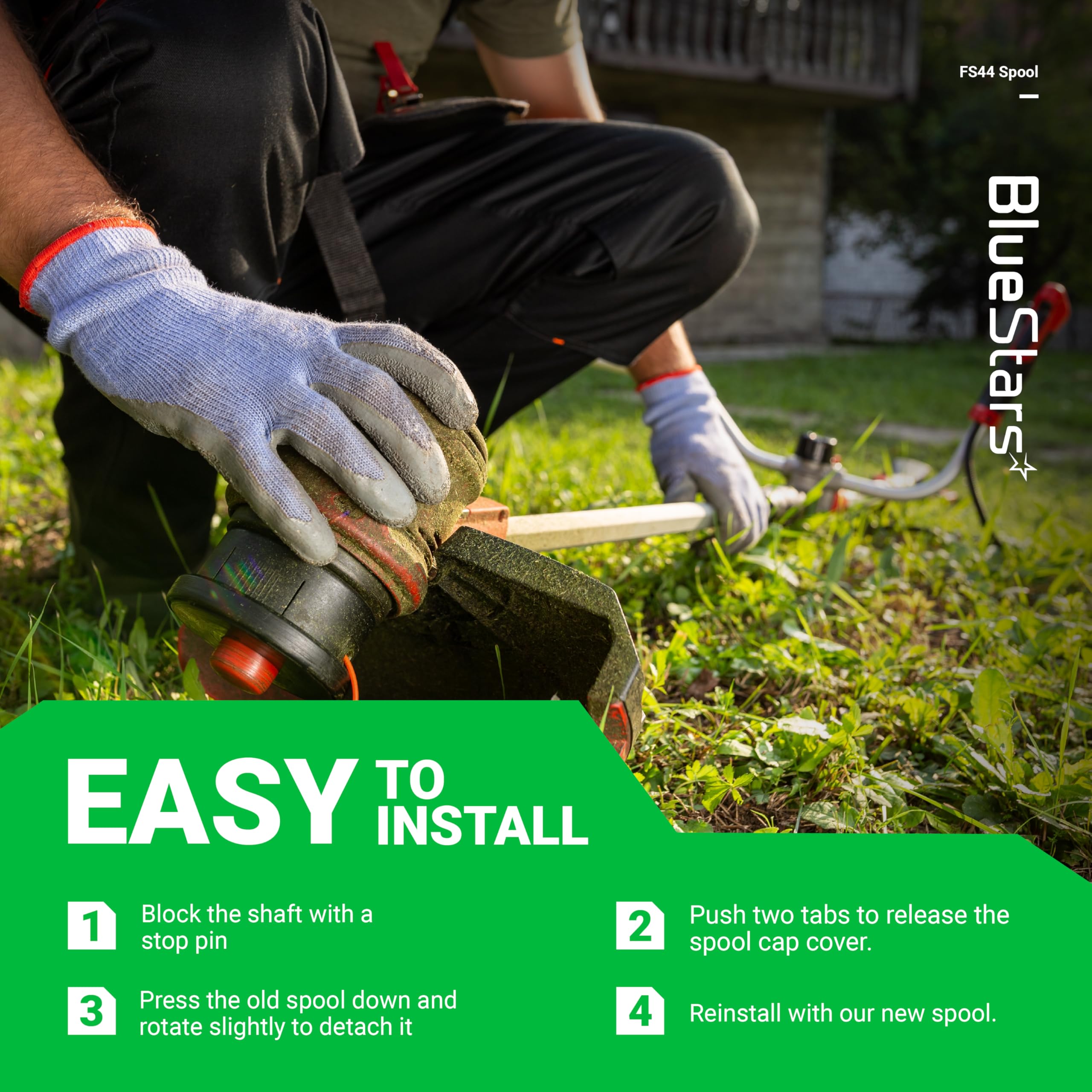 BlueStars Autocut compatibility cap aids quick, reliable repairs.
