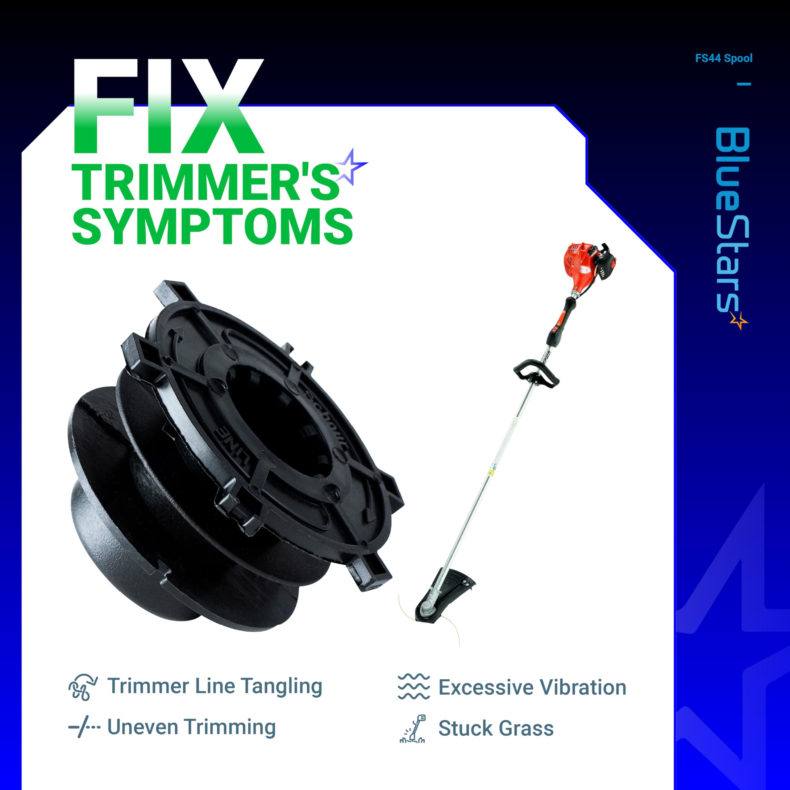 BlueStars replacement part supports multiple models for flexible maintenance.