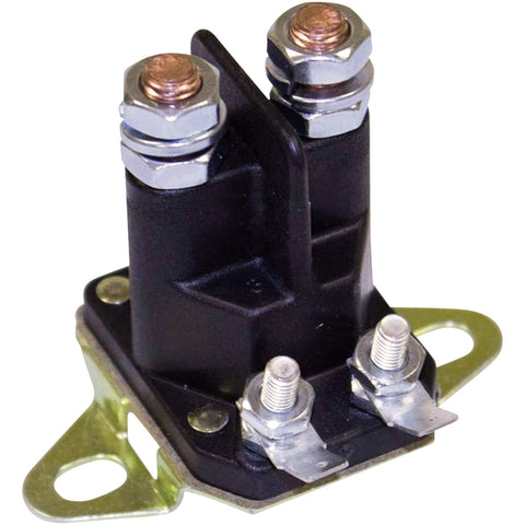 BlueStars 435-099 starter solenoid front view showing precise fit for compatibility