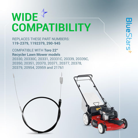 BlueStars 53 inch conduit traction cable for smooth routing and protection