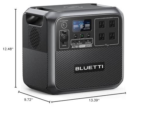 BLUETTI AC180 home backup ready for outages