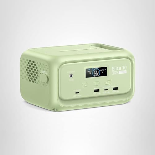 BLUETTI Elite 10 Mini LED light modes for camping and emergencies.