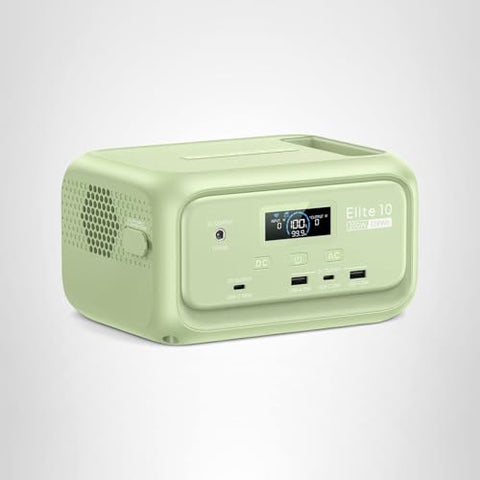 BLUETTI Elite 10 Mini LED light modes for camping and emergencies.