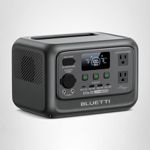 BLUETTI Elite 30 V2 emergency backup use during winter storms.