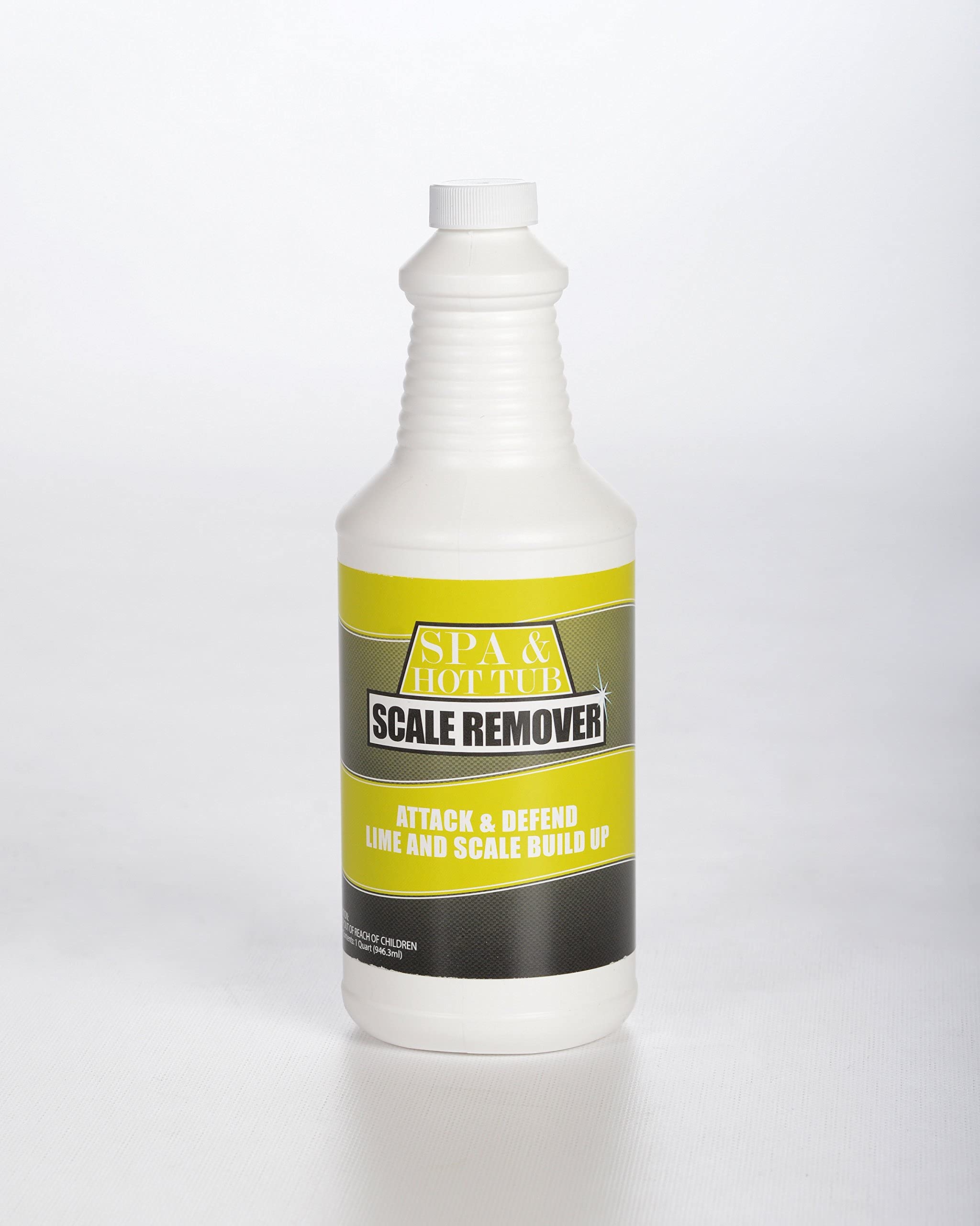 Bluewater Spa Scale Remover treatment scene with spa components in view