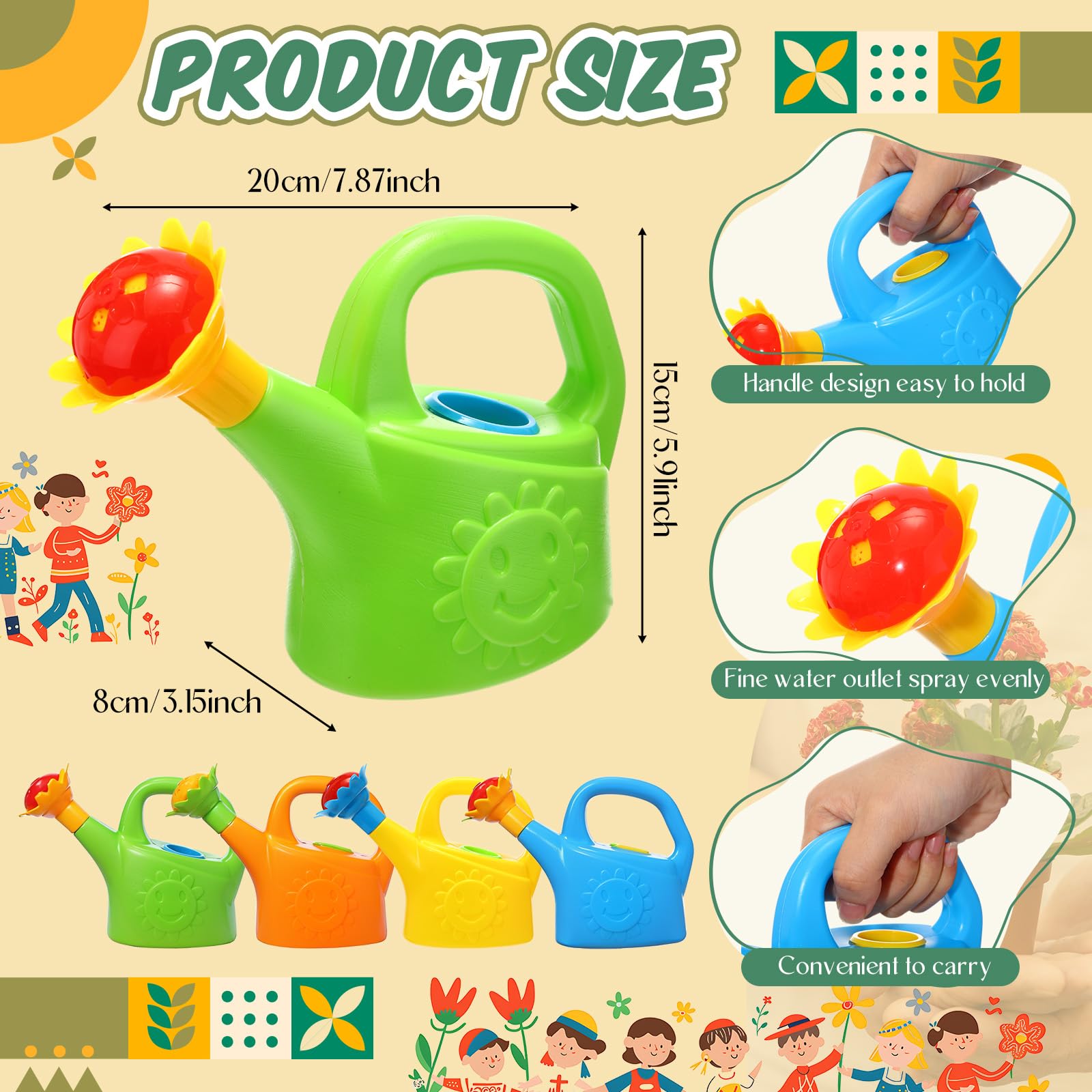 Blueweenly wooden-handle garden tools for comfortable grip.