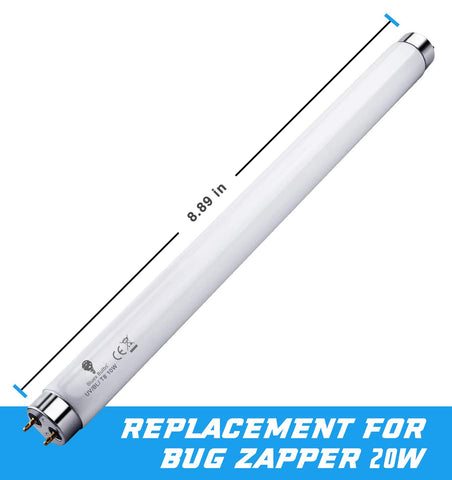 Bluex Bulbs bug zapper tube 10W, long-lasting UV light for steady insect attraction