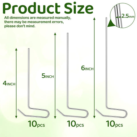 Blulu rhizome clip 5-inch stabilizing orchid while potting