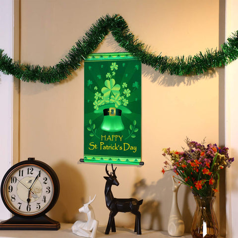 Blulu garden banner brightens yard or porch with seasonal charm