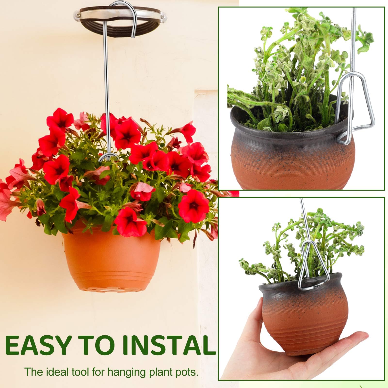 Blulu vertical garden accessory complements modern spaces with a silver tone.
