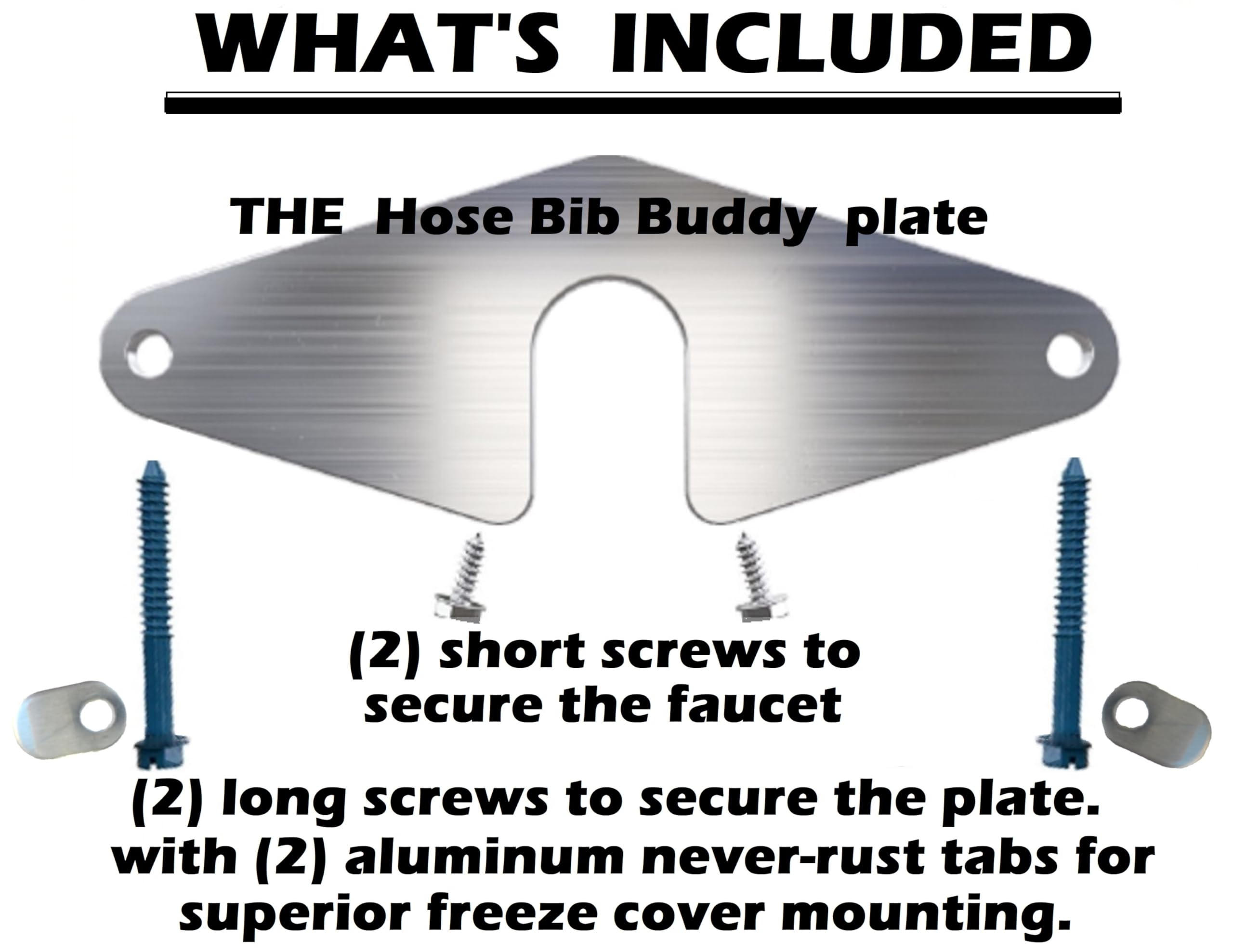 BluMare Hose Bib Buddy freeze protection cover guards against frozen pipes