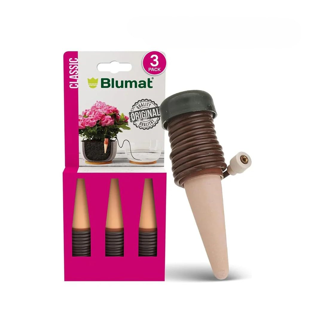 Blumat Classic Stakes 3-pack ready for steady hydration