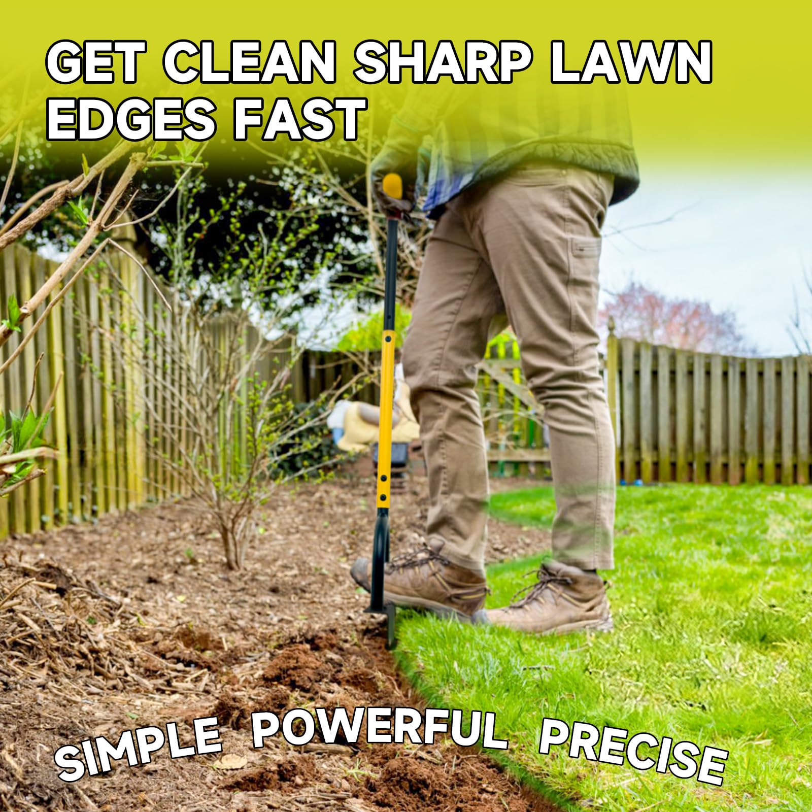 BlumeTrec edger shows an extra-wide footplate providing stable edging control.