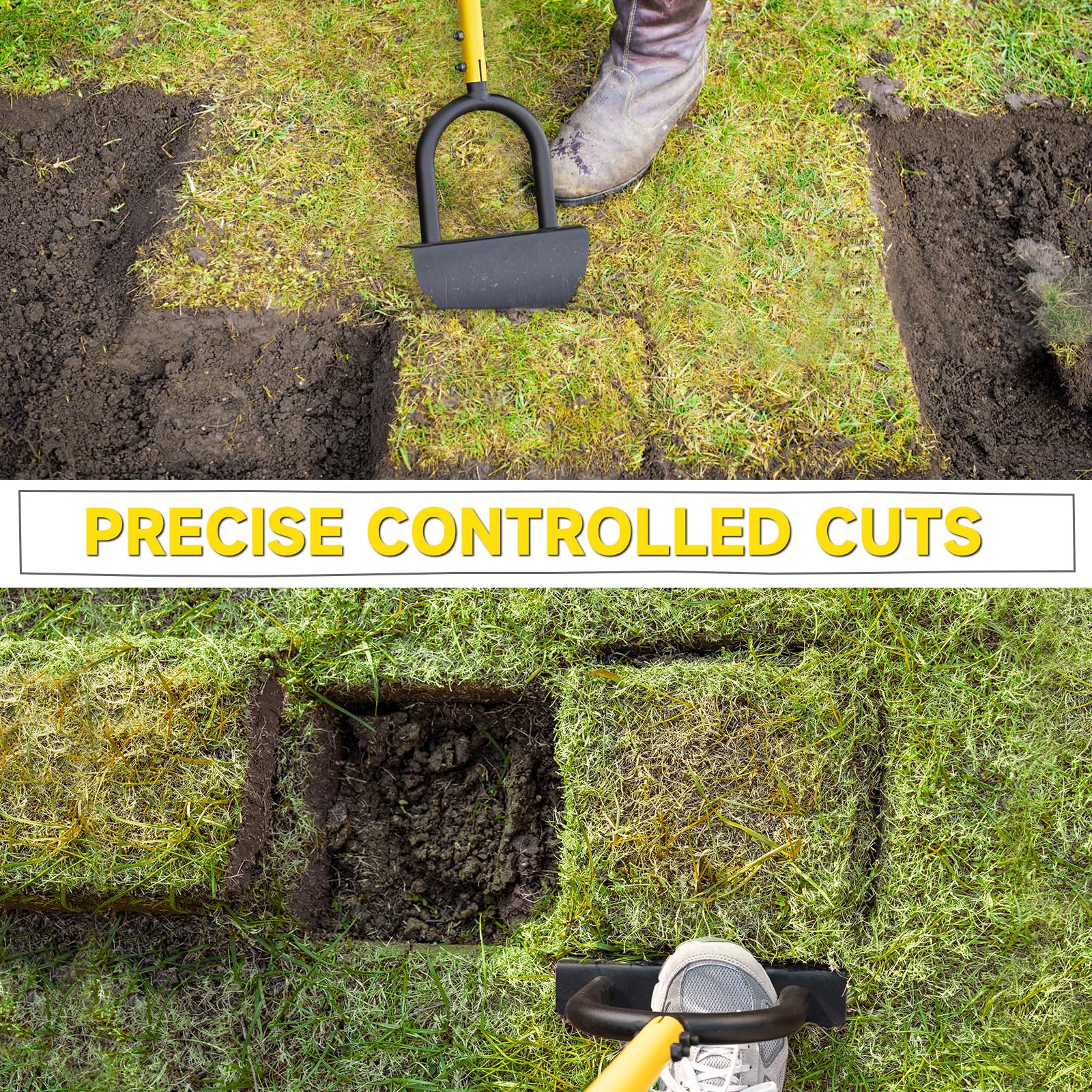 BlumeTrec edger helps define lawn edges for a crisp, well-kept yard.