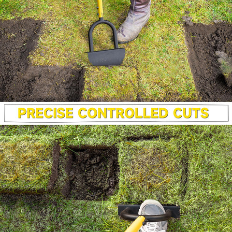 BlumeTrec edger helps define lawn edges for a crisp, well-kept yard.