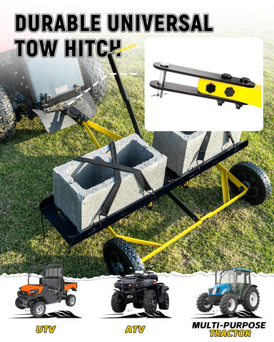 BlumeTrec heavy-duty carbon steel frame for long-lasting yard care