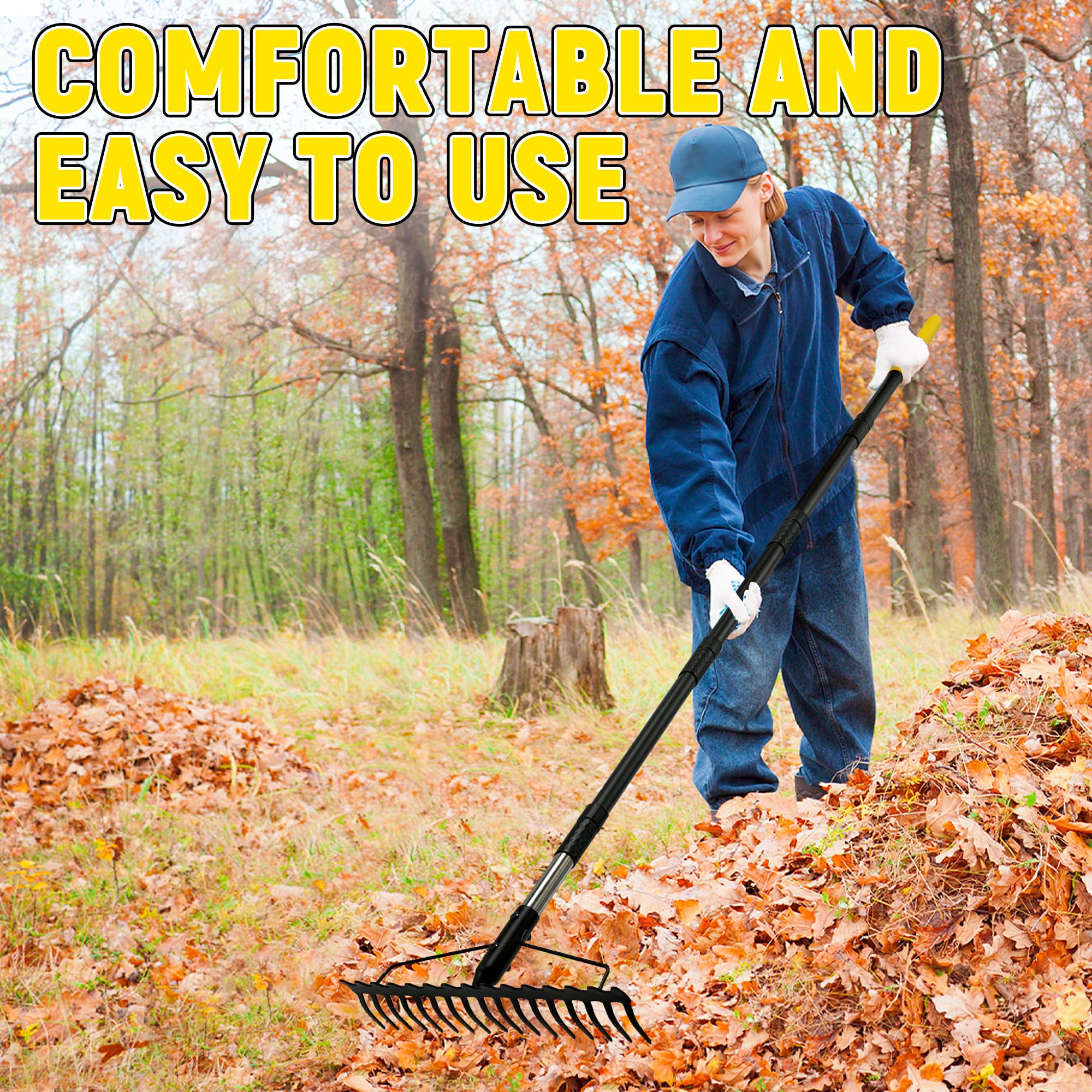 BlumeTrec soft-grip-handle provides confident control and comfort.