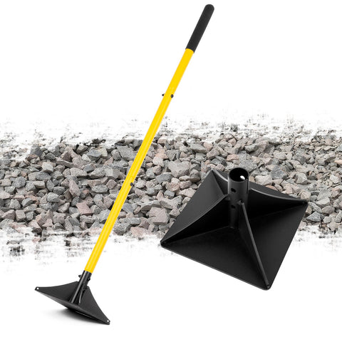 BlumeTrec 10x10 steel tamper head for durable ground leveling and stable results