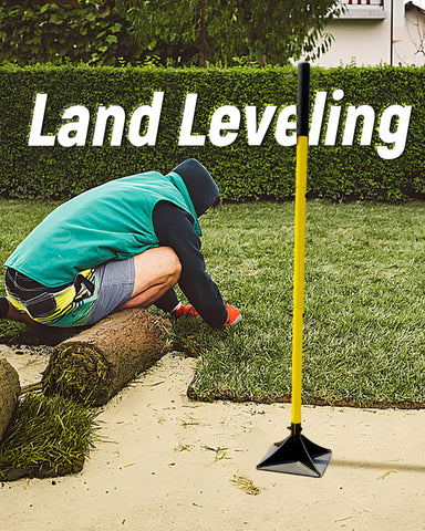 BlumeTrec tamper performing pavement work to level driveways and paths