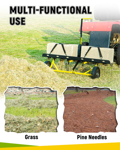 BlumeTrec wide 40-inch coverage speeds up lawn care.