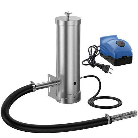 Blumoker cold smoke generator with lid for consistent meat smoking