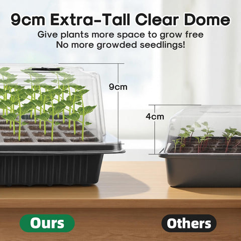 BlumWay ABS seed tray designed for reuse and durability.