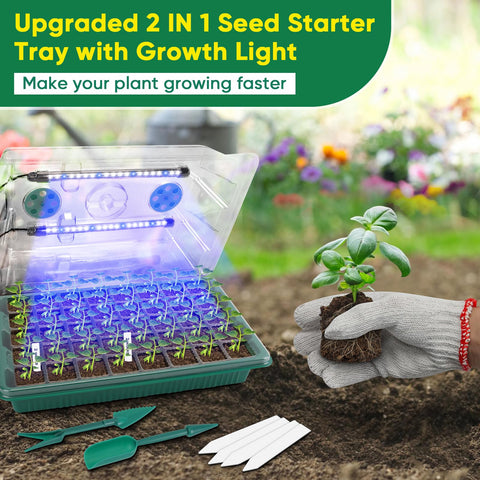 BlumWay seed starter kit enables family gardening projects at home