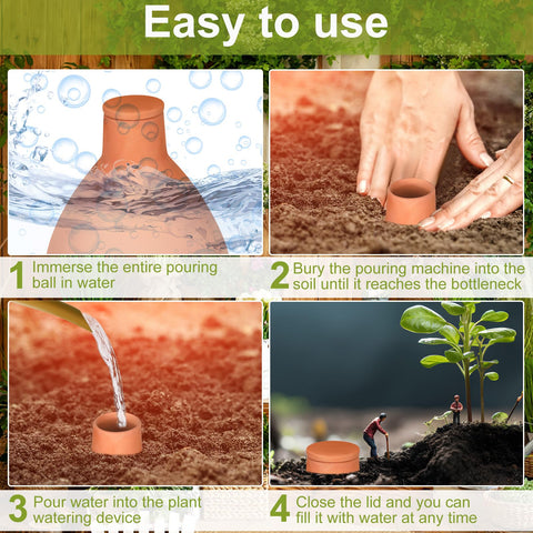 Blushtier 34oz capacity pot minimizes refills for thriving plants
