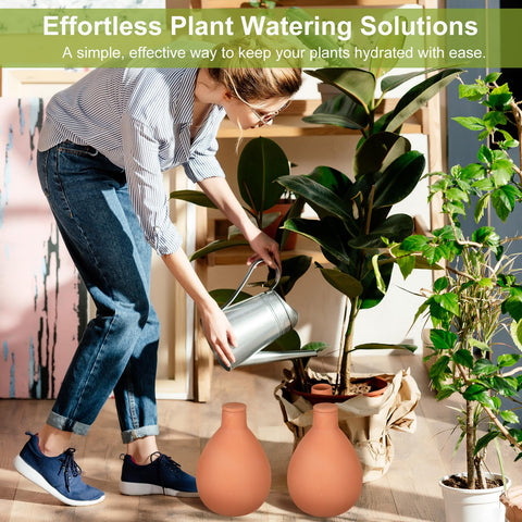 Blushtier packaged terracotta pots show ready-to-use watering solution