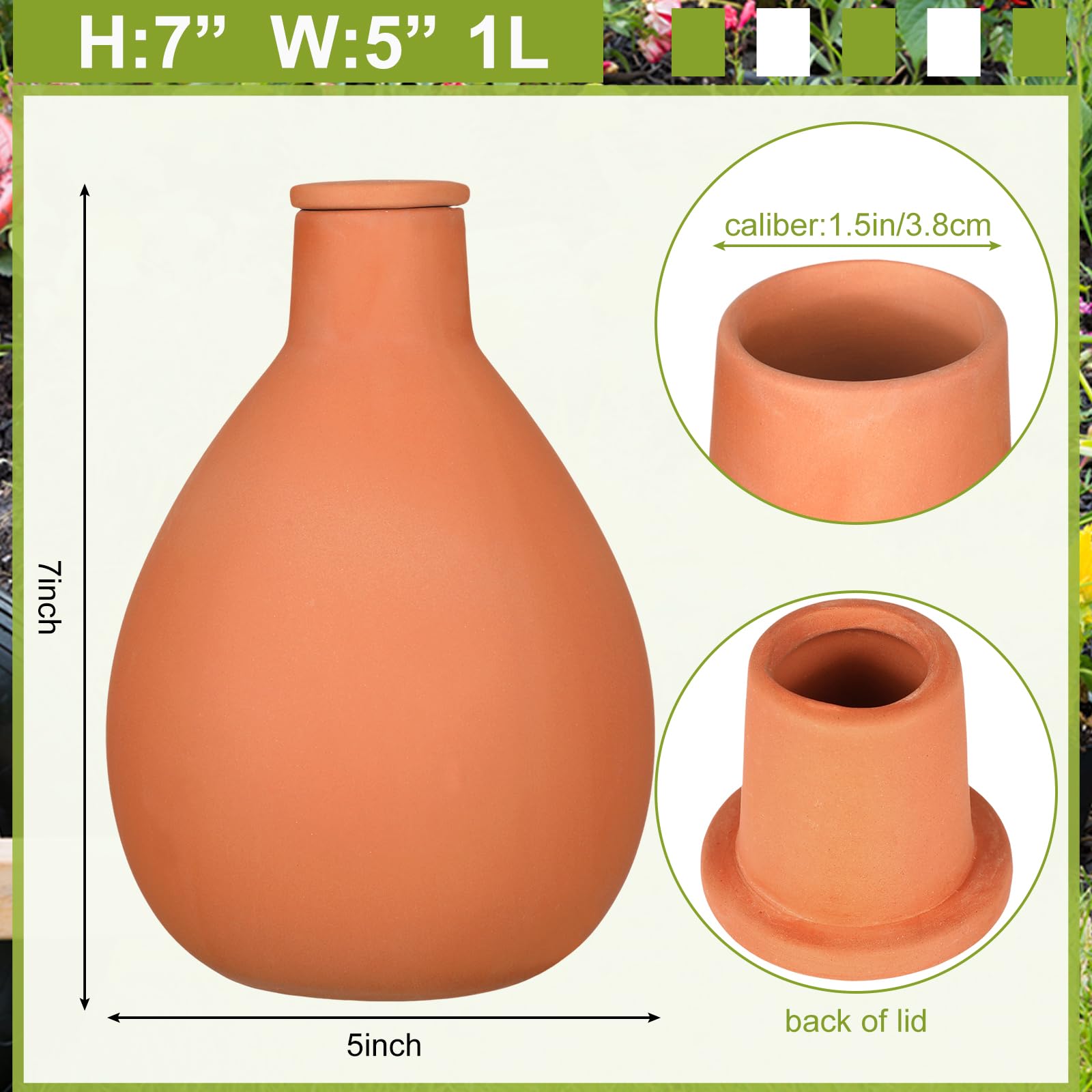Blushtier water dripper lid closeup delivers steady moisture to plants