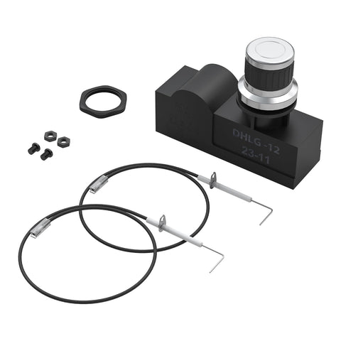 BMMXBI 2-outlet igniter mounted on Blackstone 28-inch grill for quick starts
