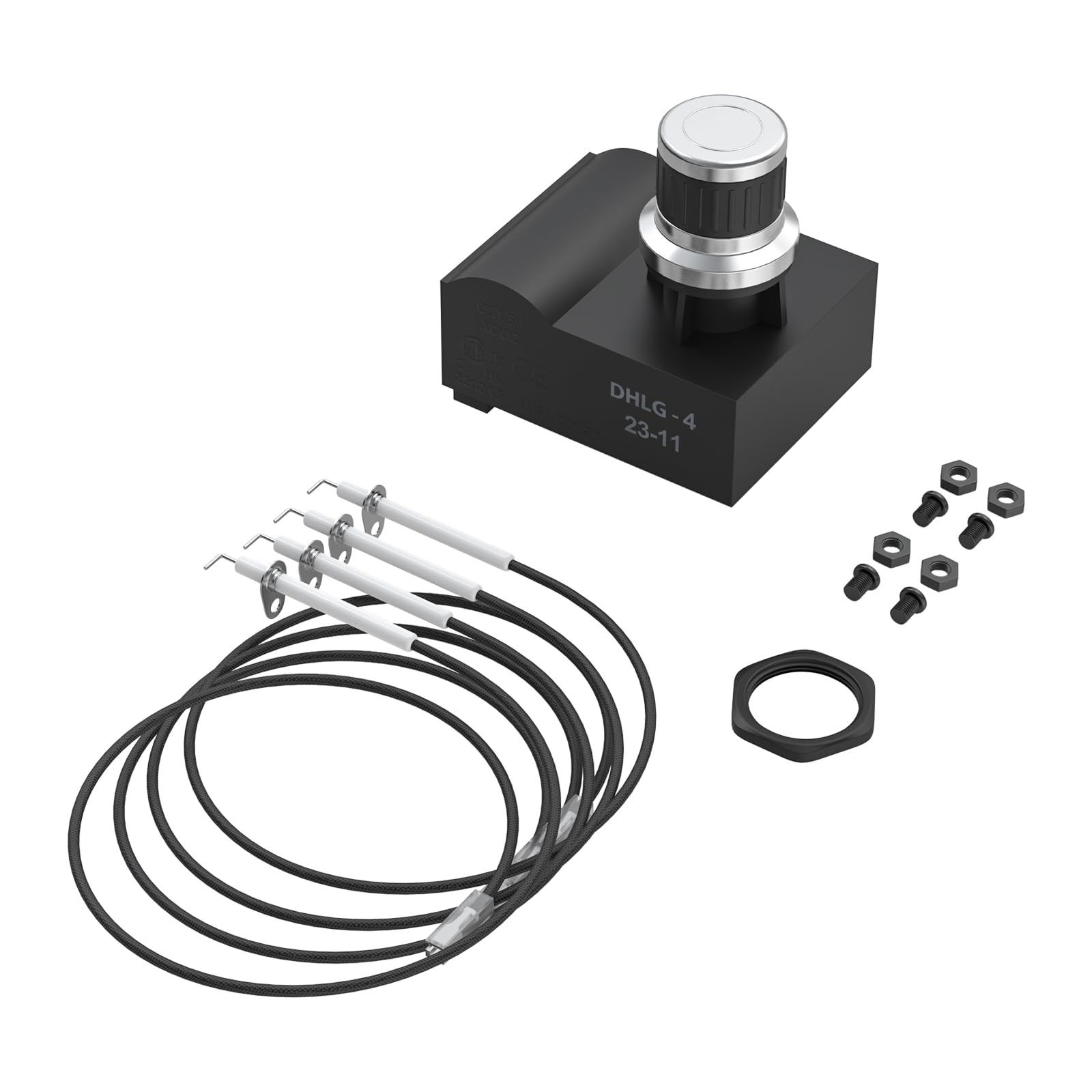 BMMXBI four-outlet igniter kit for Blackstone griddle with quick ignition.