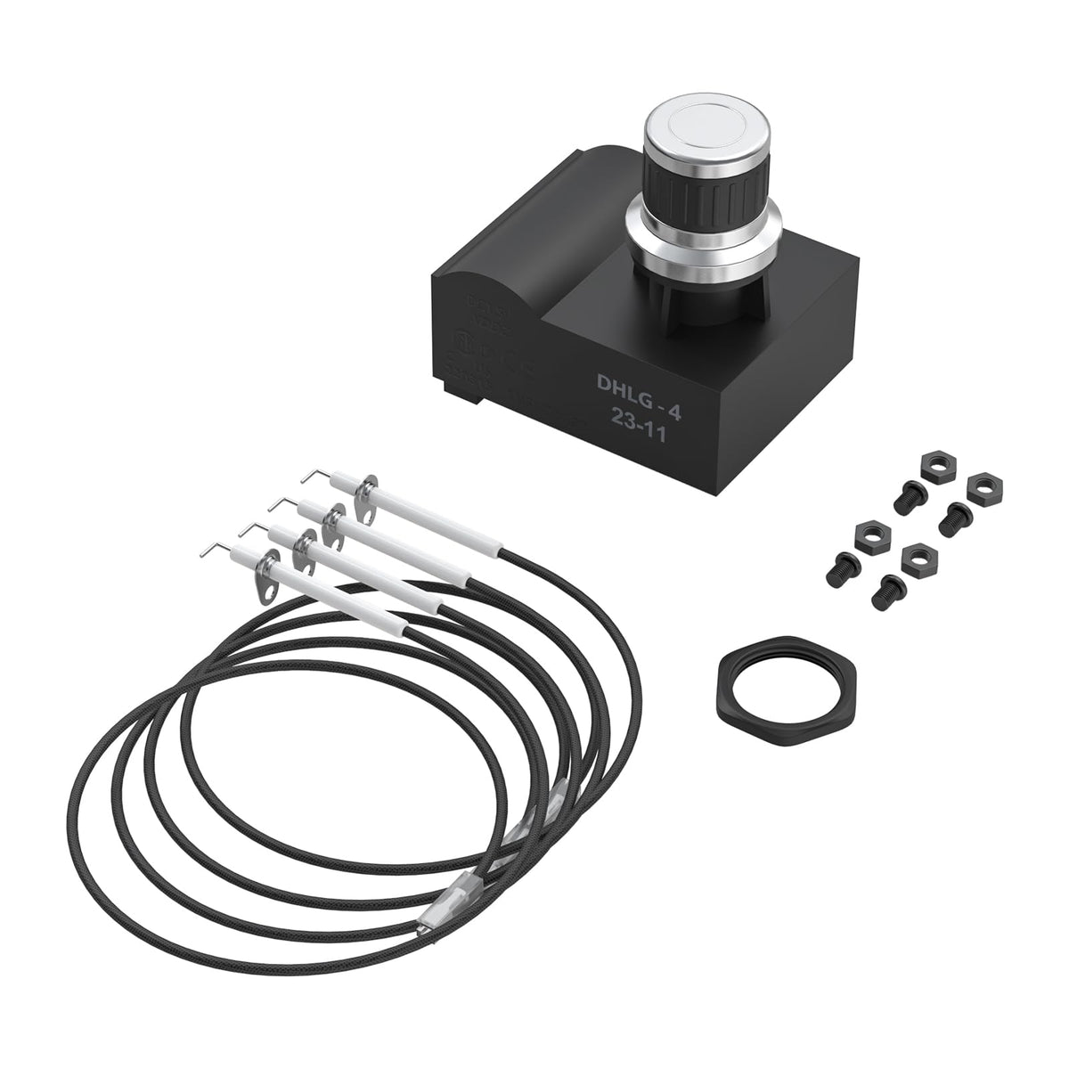 BMMXBI four-outlet igniter kit for Blackstone griddle with quick ignition.