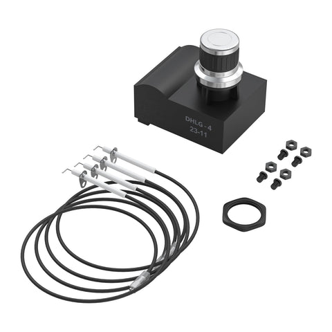 BMMXBI four-outlet igniter kit for Blackstone griddle with quick ignition.