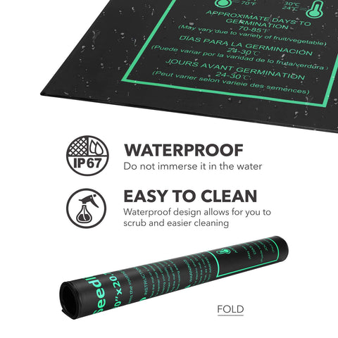 BN-LINK durable seed-starting mat supports soil weight during propagation