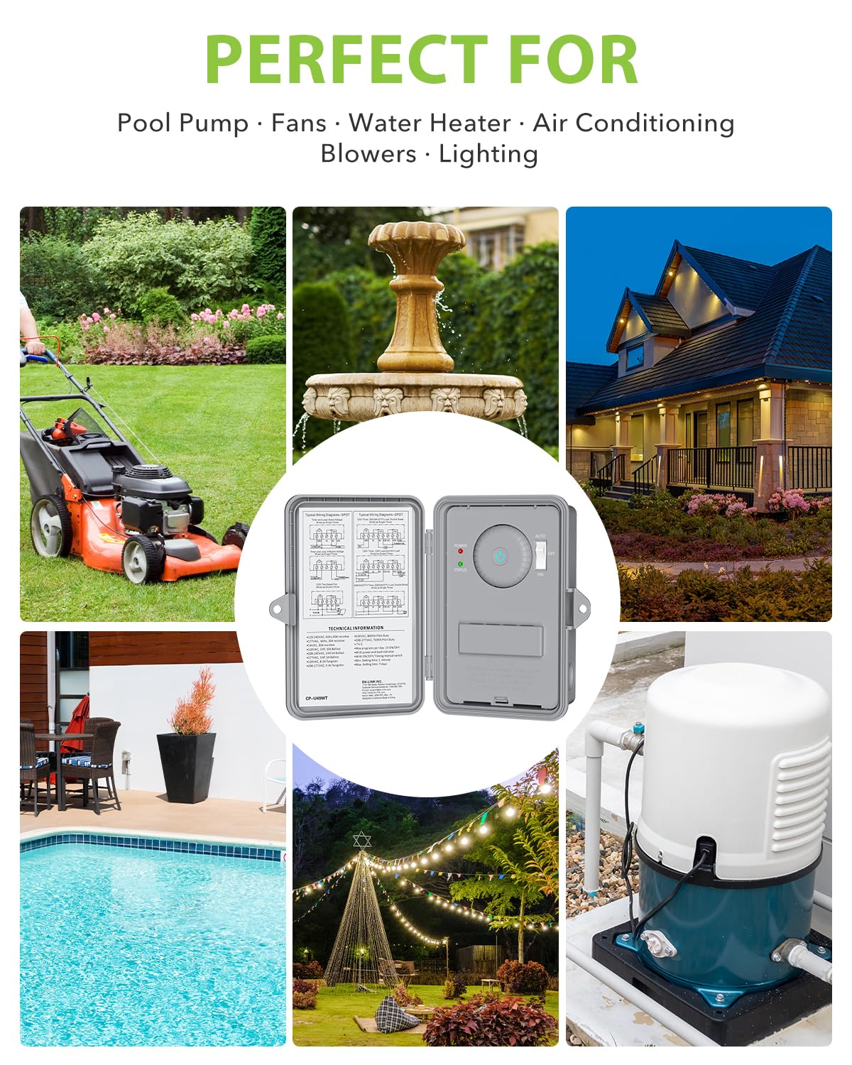 BN-LINK comes with a reset/manual ON-OFF switch for quick local control.