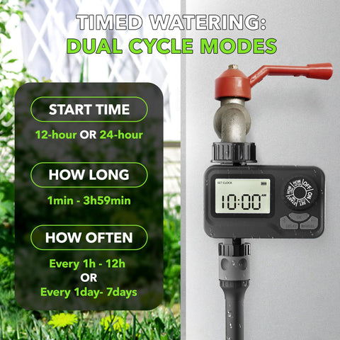 BN-LINK timer with large LCD display enables easy setting