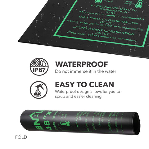 BN-LINK mat with water-resistant, durable material for indoor/outdoor use