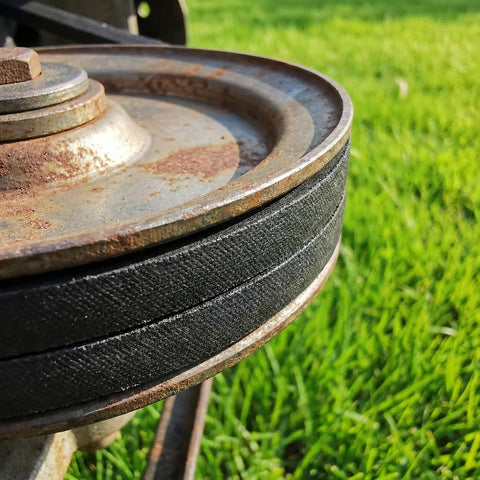 BOAISDHY GW-9245 belt in-use on mower improves drive control.