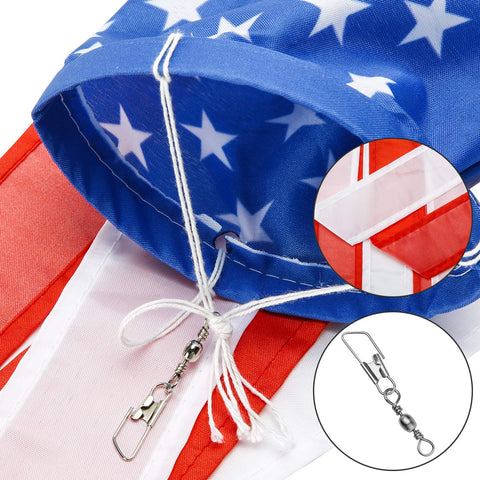 Boao backyard display windsock 24in easy hang with clips