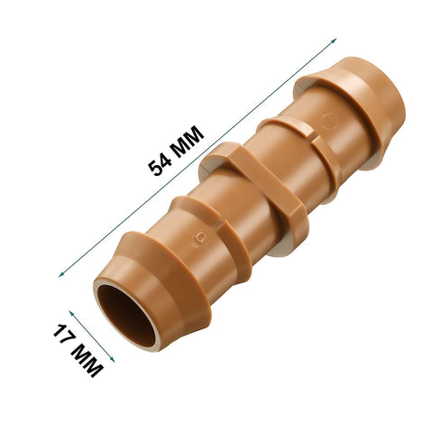 Boao barbed hose connector 17mm for easy installation