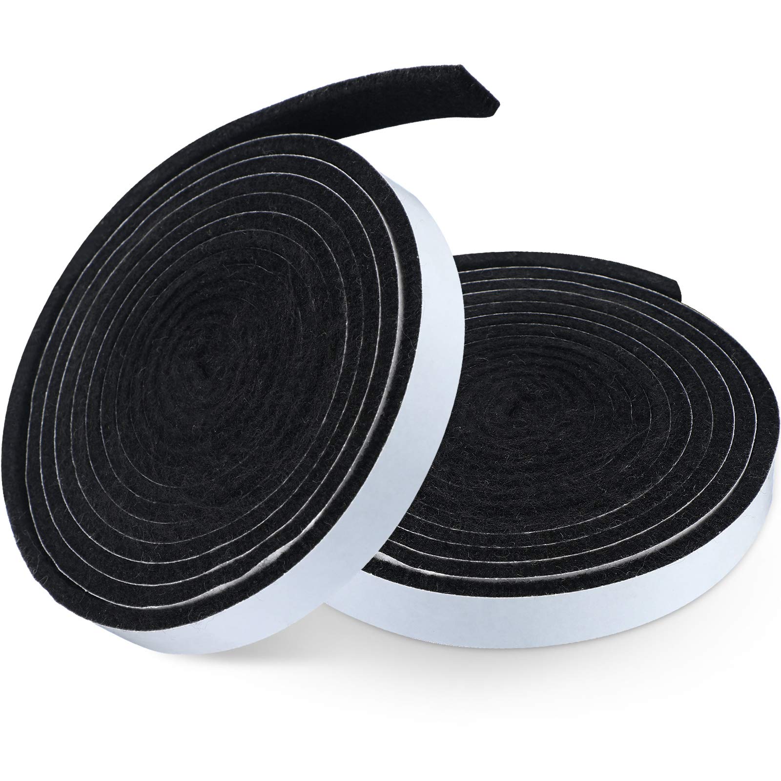 Boao BBQ gasket black grill tape roll, 7.5ft, enhances heat retention for even cooking.