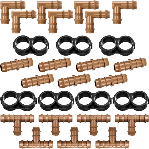Boao drip irrigation tees enabling versatile layouts for efficient watering