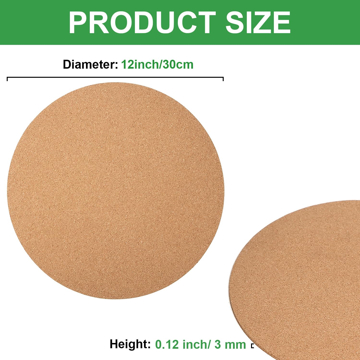 Boao cork mat protects kitchen surfaces from hot pots