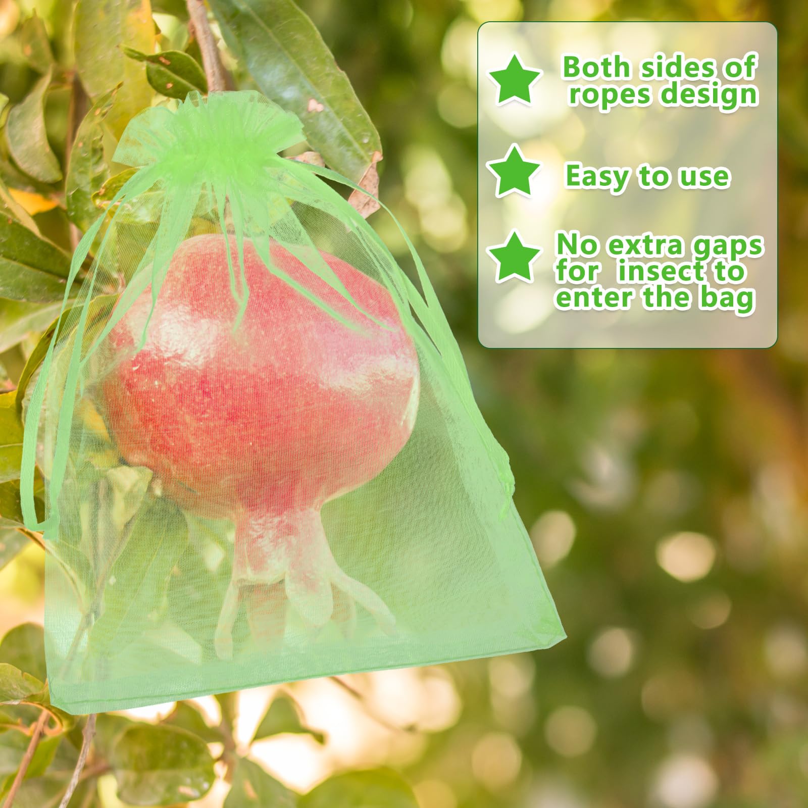 Boao reusable bags support indoor and outdoor garden protection