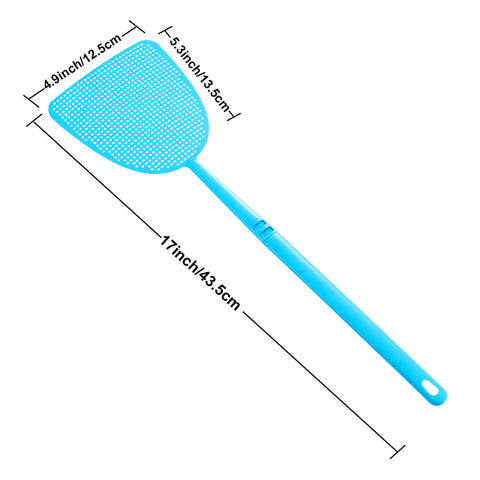 Boao long-handle fly swatter for easy reach during outdoor and campsite use.